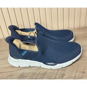 Skechers Men’s Equalizer Swift Fit Slip-On Sneakers Size 9 Navy